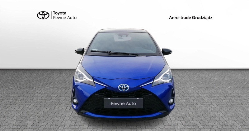 Toyota Yaris cena 67900 przebieg: 82231, rok produkcji 2017 z Grudziądz małe 232